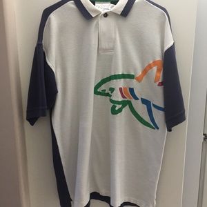 Greg Norman Collection Men's Logo Golf Polo Sz L